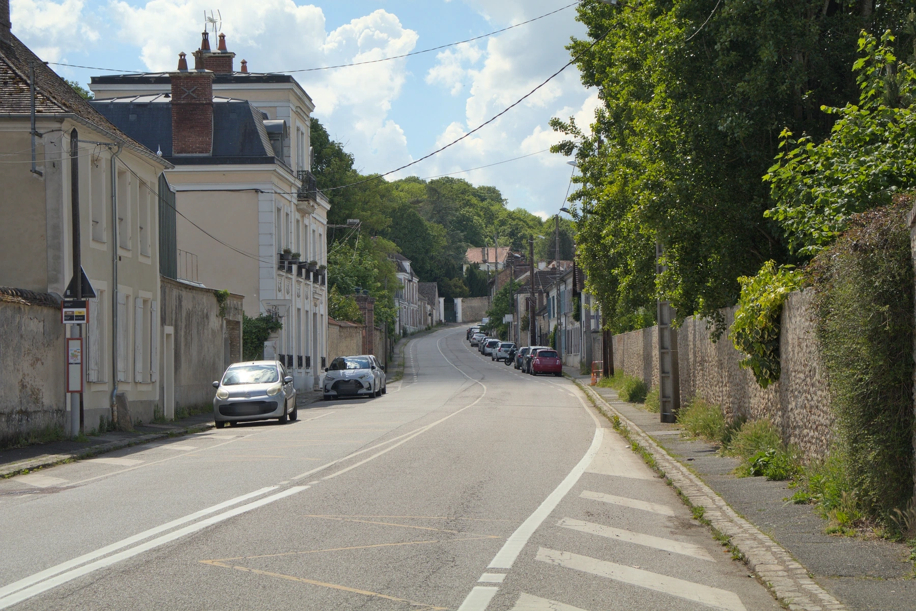 La Queue-les-Yvelines - vue générale du village